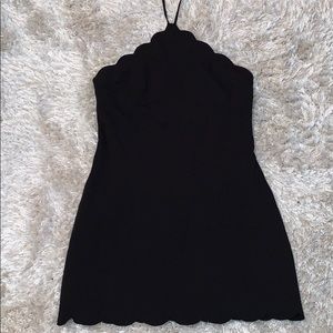 Halter Black Dress